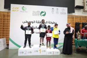 نادي الرياض ثانياً في المصارعة الرومانية وثالثاً في الحرة