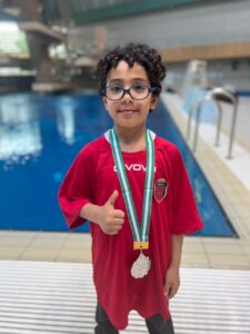 الرياض يحقق فضية الغطس